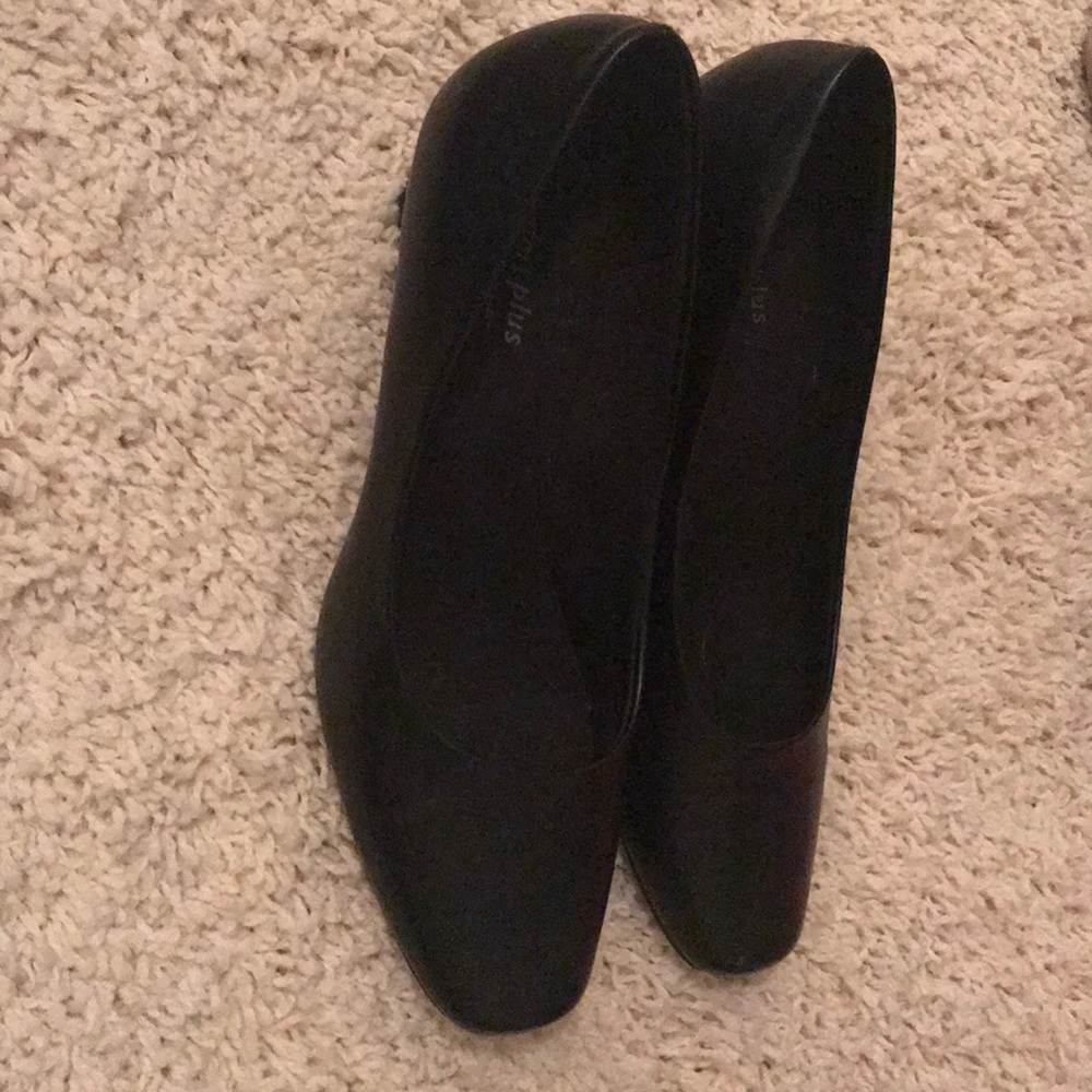 Interview ready black work heels comfort plus 8.5